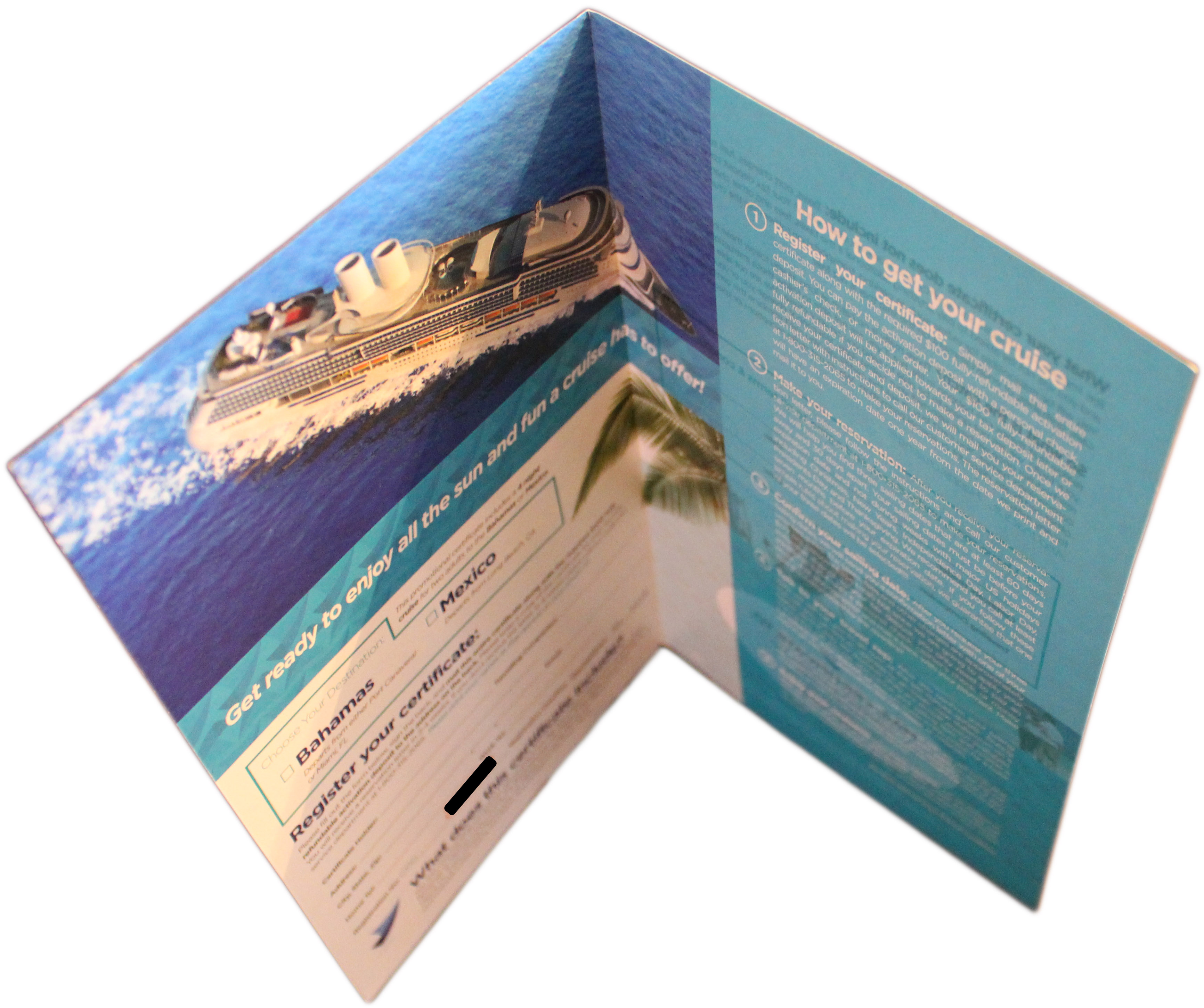 cruise certificates