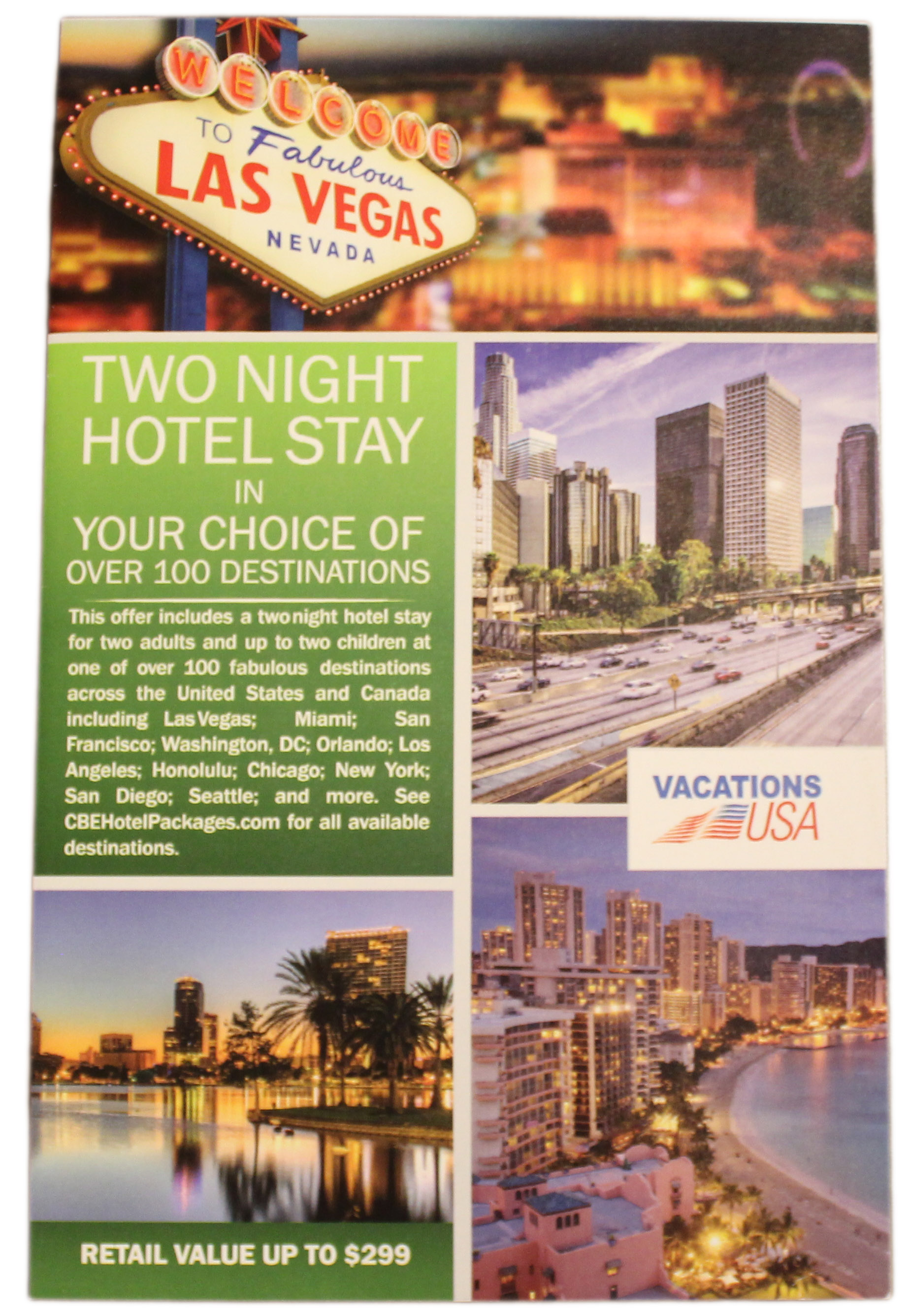 hotel certificate front